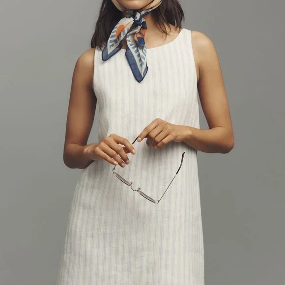 Reformation Jessi linen Sleeveless Striped Dress, new with tags - Picture 2 of 3